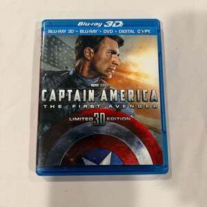 Captain America: The First Avenger Limited 3D Edition Blu-ray 3D + Blu-ray + DVD